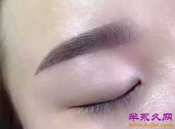 半永久雾状眉好看吗