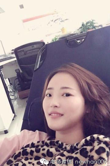 我选择了维持时间比较短的韩式海藻眉