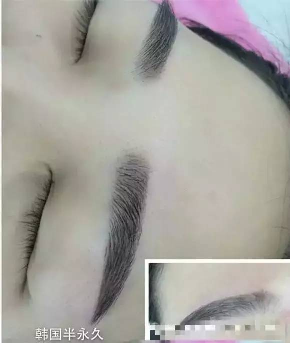 纹眉、绣眉、雾眉，仿真眉，半永久到底那种好